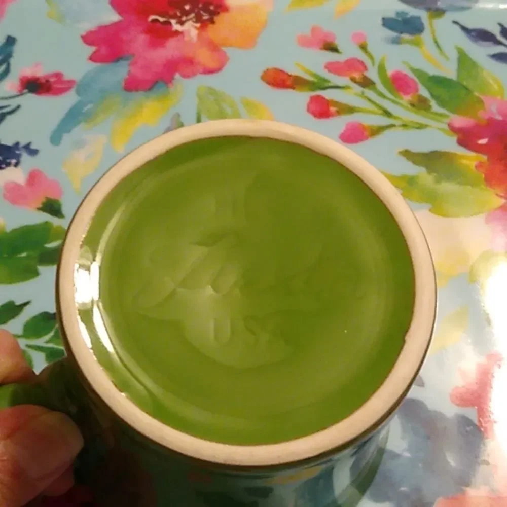 Green Fiesta latte Coffee Cup